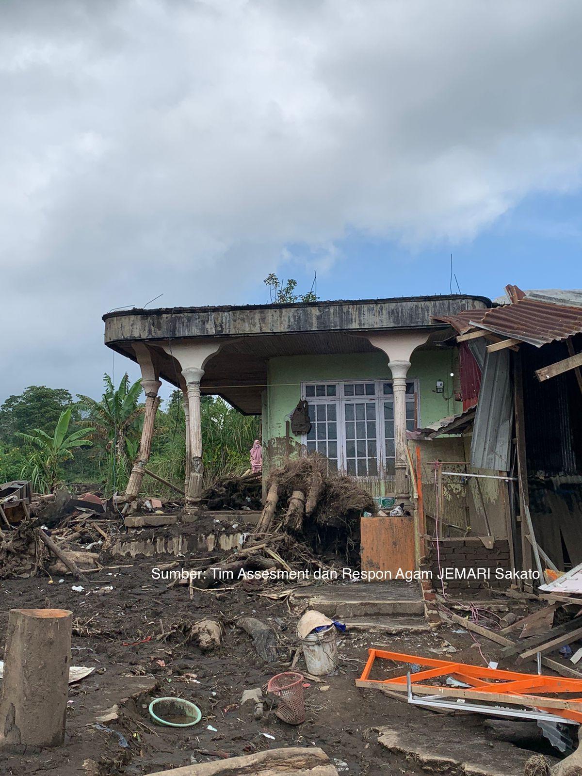 SiTrep #9 Banjir Lahar Dingin Sumatera Barat