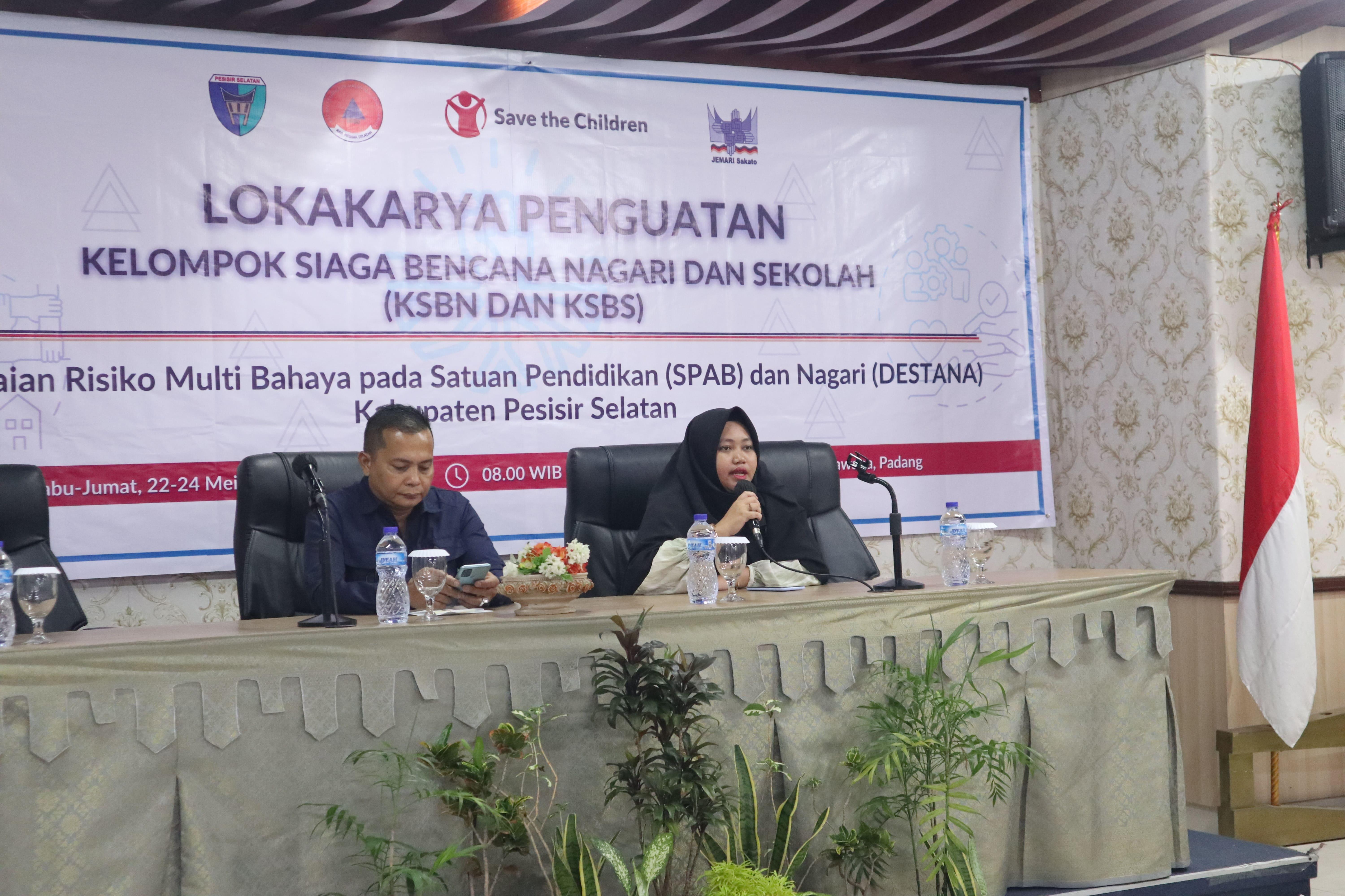 Lokakarya Penguatan KSBS dan KSBN Kabupaten Pesisir Selatan