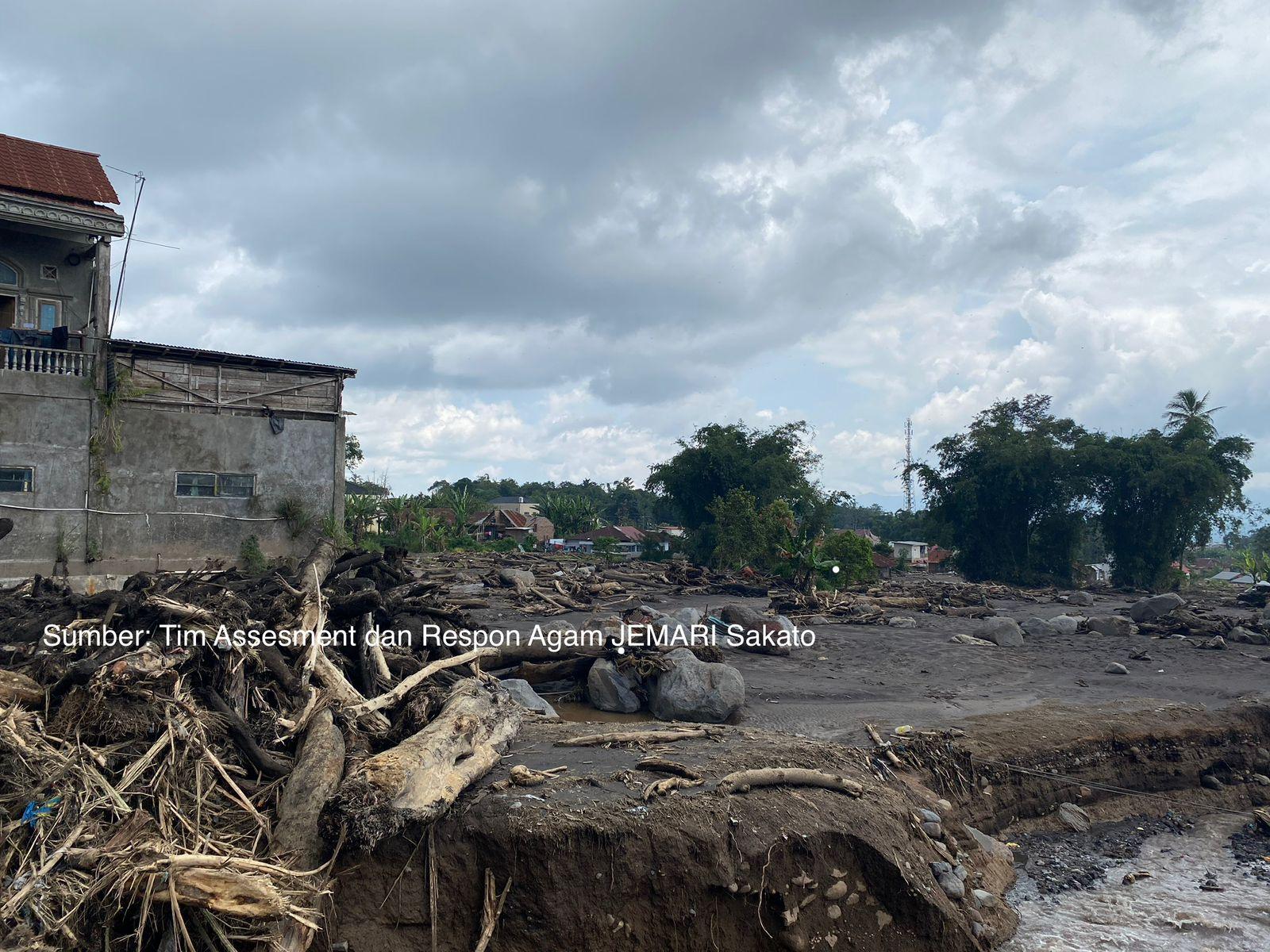 SiTrep #10 Banjir Lahar Dingin Sumatera Barat