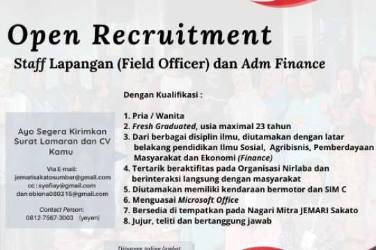Open Recruitment