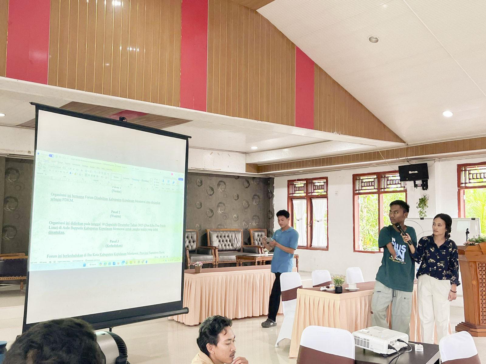 Nothing About Us Without Us: Forum Disabilitas Mentawai Hadir untuk Pembangunan Inklusif