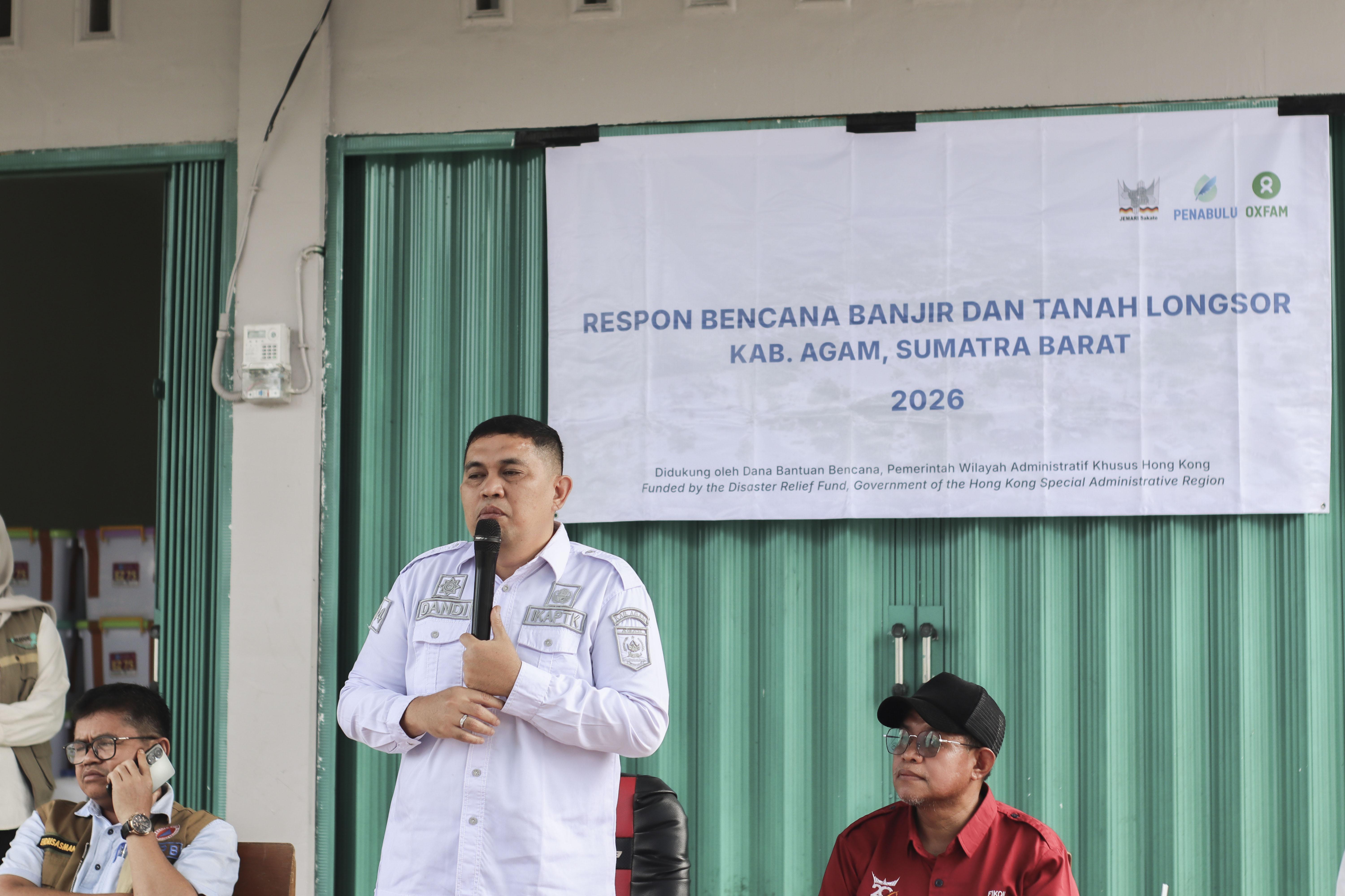 JEMARI Sakato Bersama Yayasan Penabulu dan Oxfam Hongkong Berikan Dukungan untuk Masyarakat Palembayan