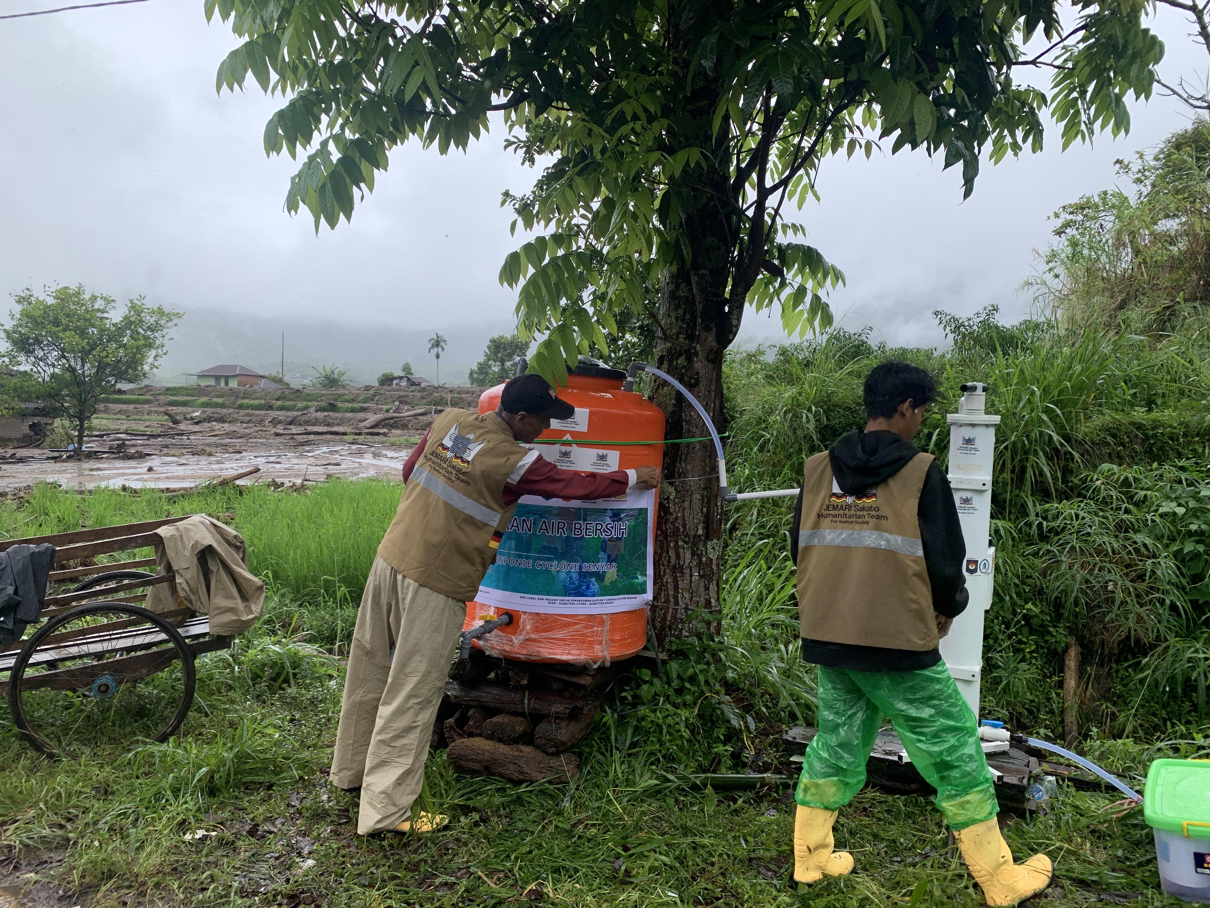Respon Cepat JSHT; Bencana Siklon Senyar Sumatera Barat