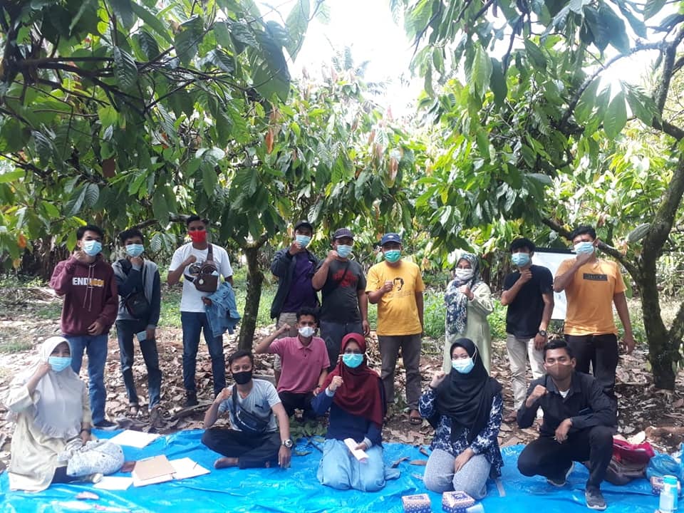 Pelatihan Penyegaran Kelompok Pemuda Kabupaten Limapuluh Kota Program Cocoa Life