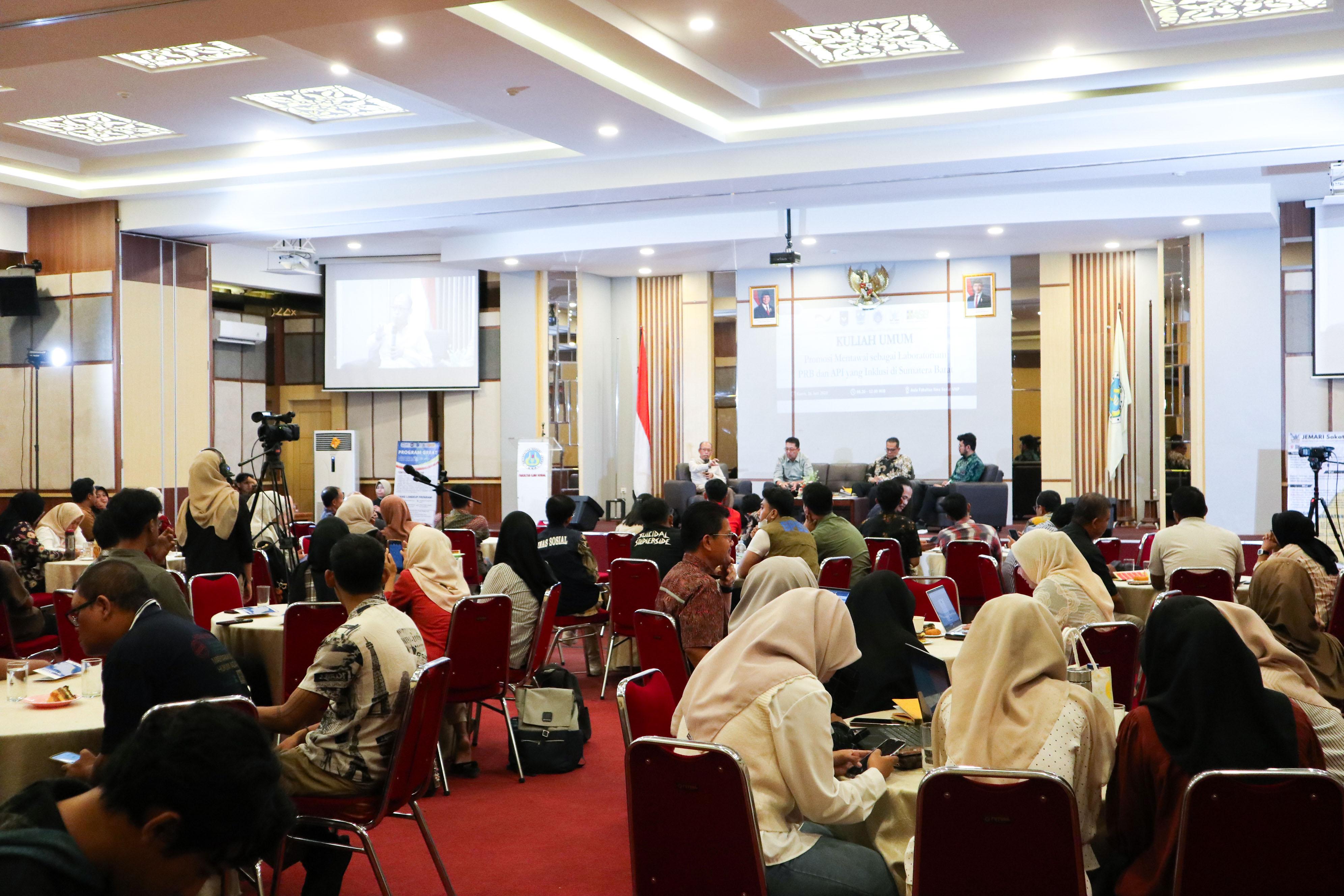 Promosi Mentawai sebagai Laboratorium PRB dan API yang Inklusif di Sumatera Barat