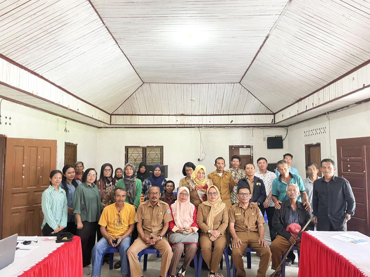 Forum UMKM Inklusi Desa Matobe, Dorong Pelaku Usaha Desa Lebih Tangguh dan Kolaboratif